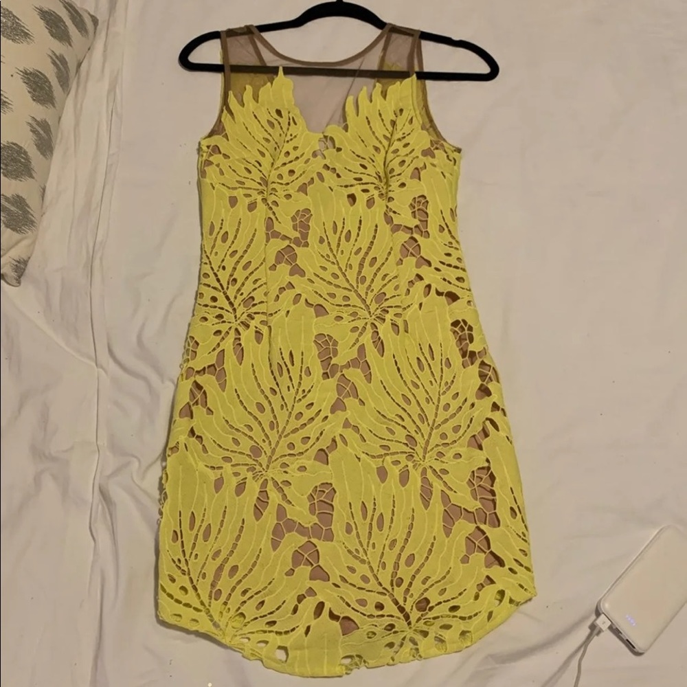 Yellow dress